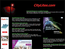 Tablet Screenshot of citylites.com